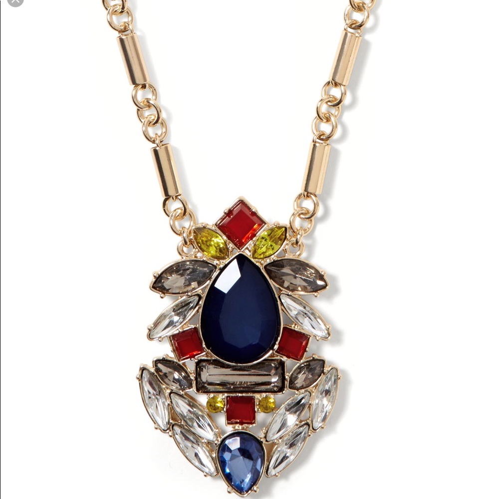 🍄HP🍄 BANANA REPUBLIC REGALIA NECKLACE & EARRINGS - Picture 2 of 5